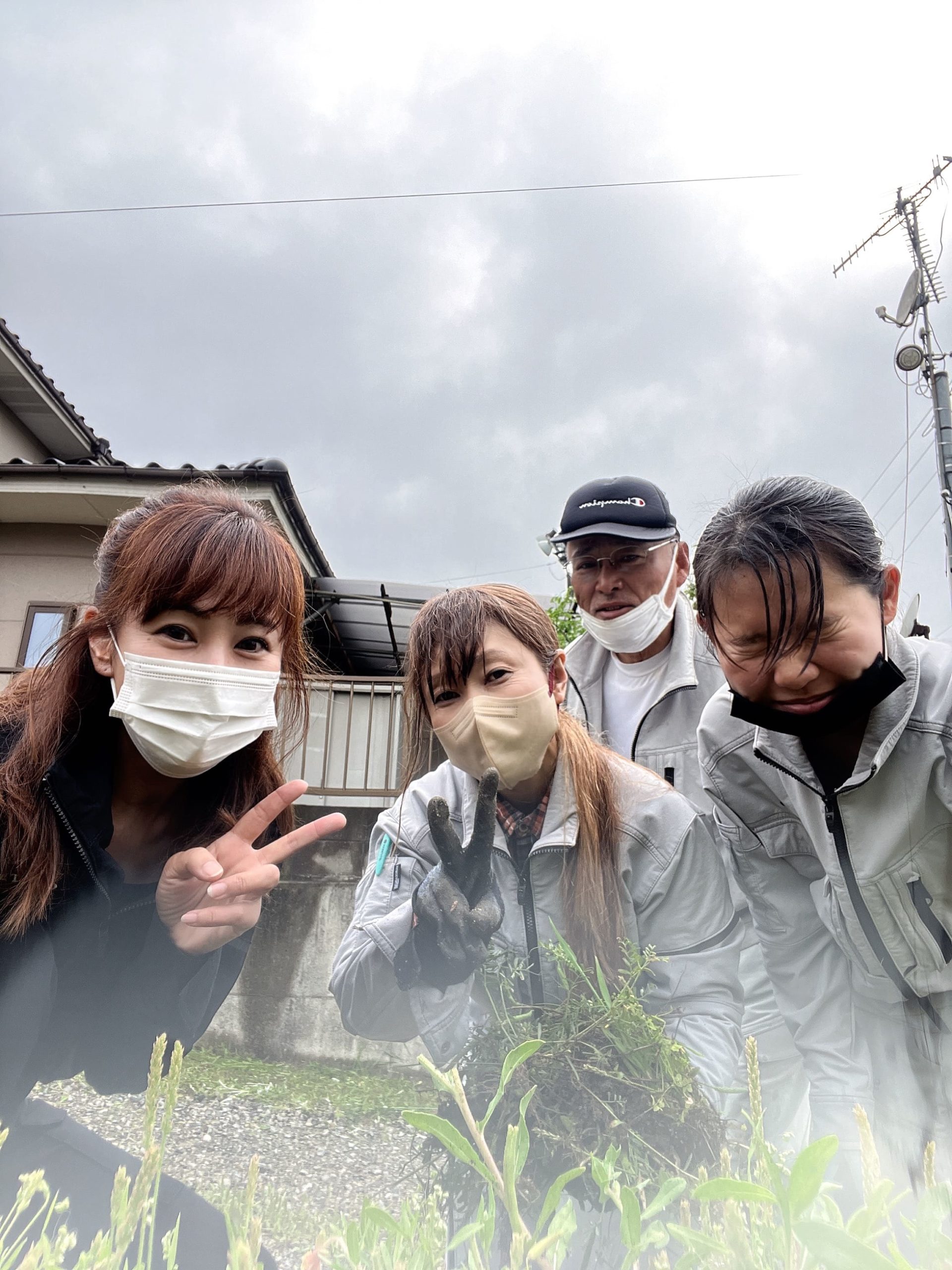 会社町内一斉清掃